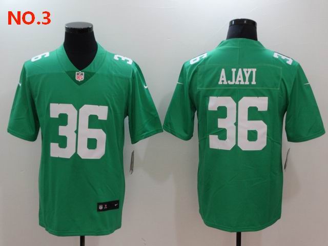 Men's Philadelphia Eagles #36 Jay Ajayi Jersey NO.3;